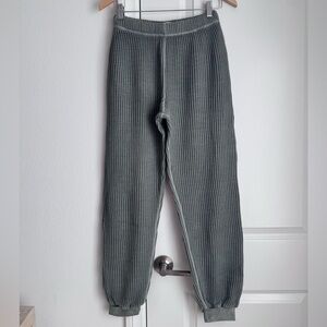 NWT Mate The Label Organic Waffle Relaxed Joggers Size XS